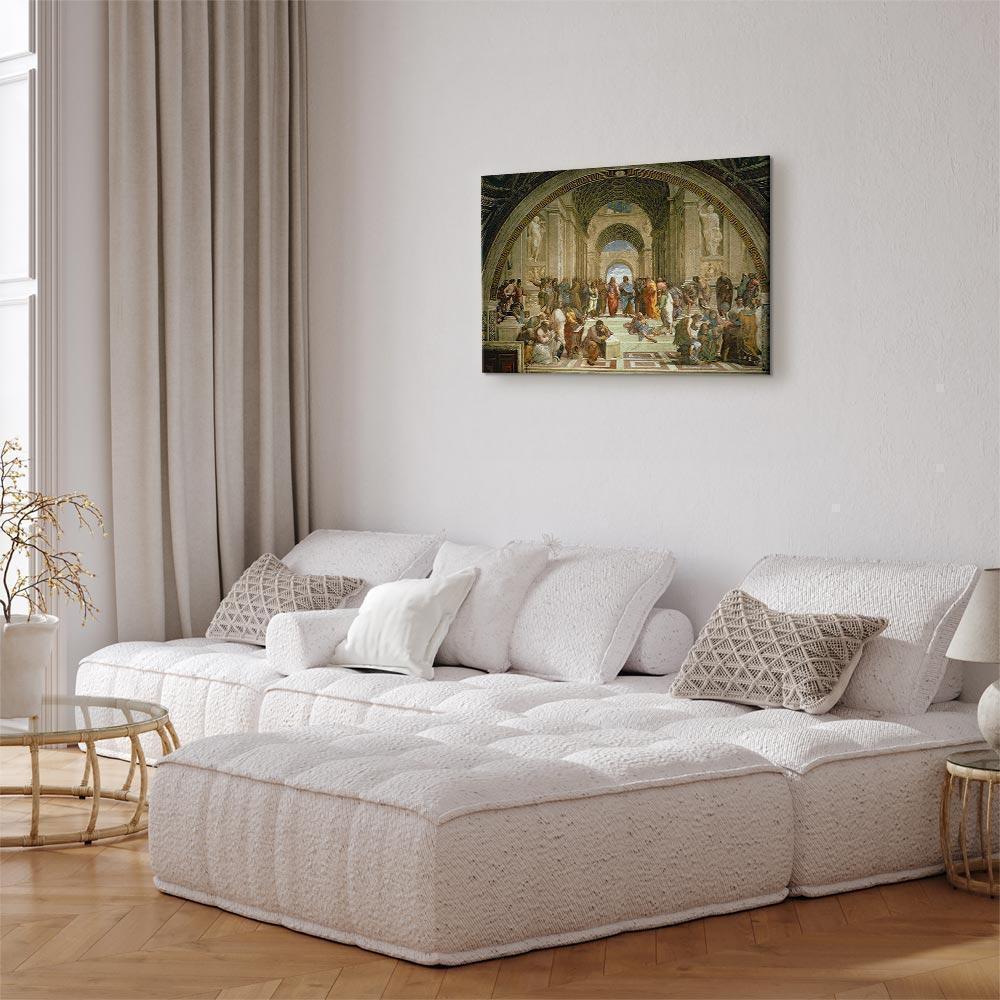 Leinwandbild - Raphael – The School of Athens