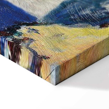 Leinwandbild - Claude Monet – Beach at Pourville