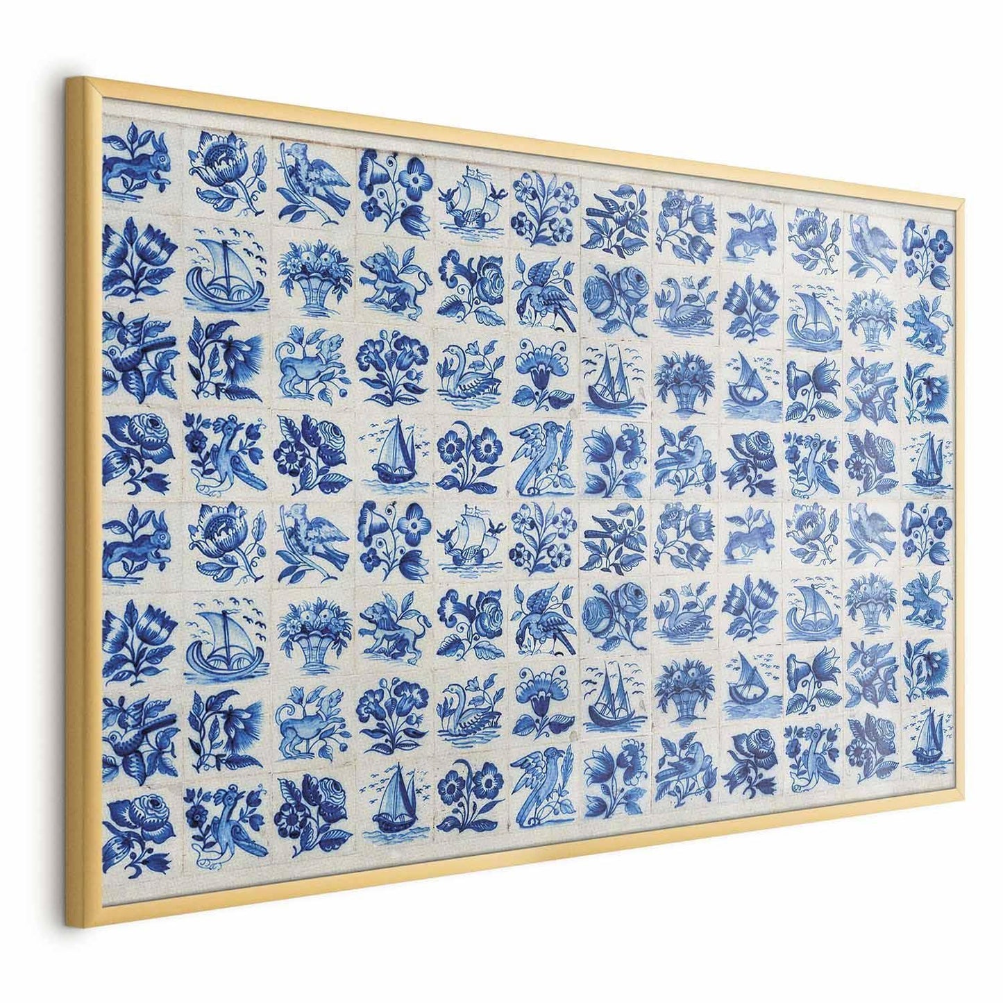 Poster - Azulejos Tiles - traditional Portuguese ceramic tiles