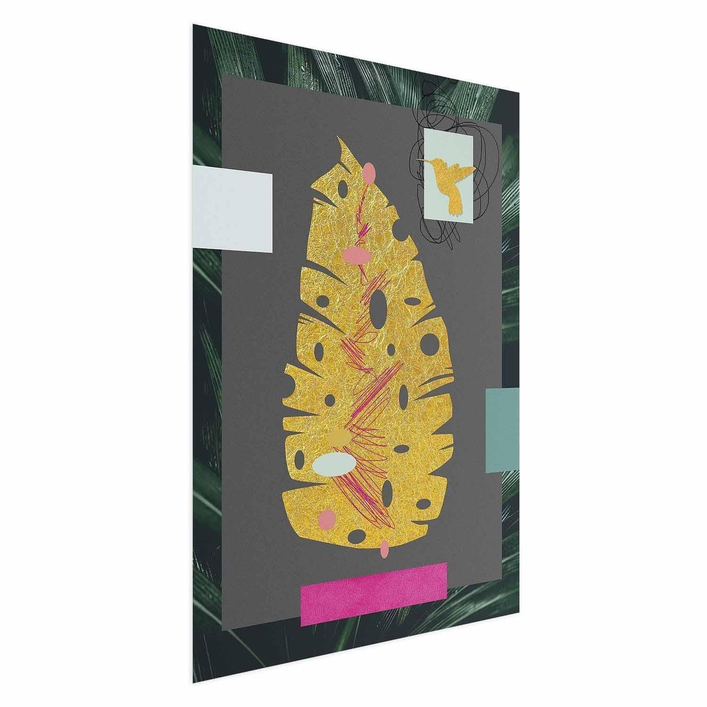 Poster - Golden Leaf Artgeist