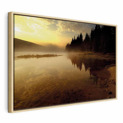 Leinwandbild - Autumn Evening (1 Part) Wide