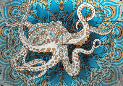 Fototapete - Zen Octopus Artgeist