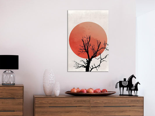 Wandbild „Am Ende des Tages“ – 1-teilig, Vertikal