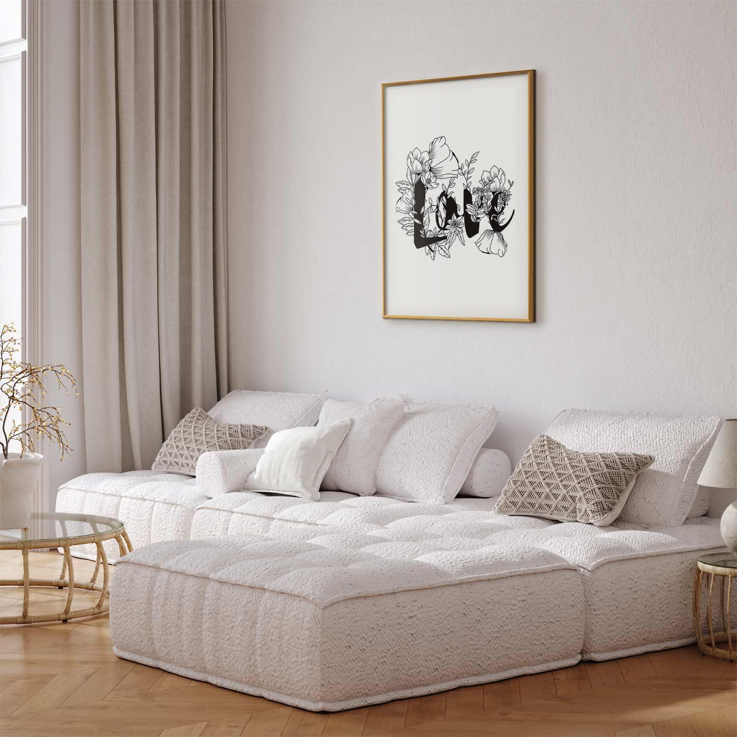 Poster - Love in Flowers Artgeist