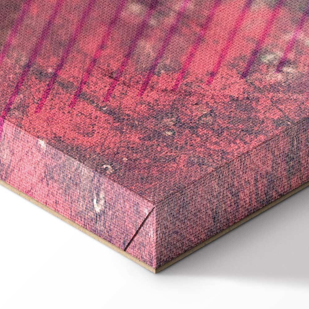 Leinwandbild - Crimson Abstraction (1 Part) Vertical