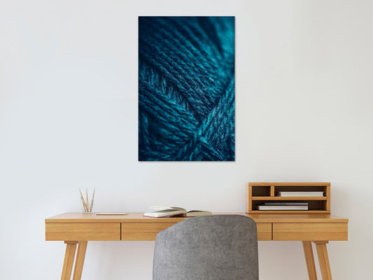 Leinwandbild - Emerald Wool (1 Part) Vertical