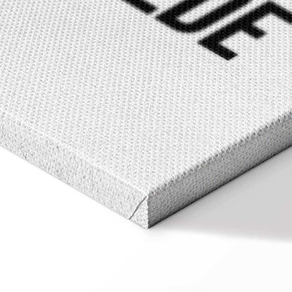 Leinwandbild - Colorful Flamingos - Inspirational Quote with Colorful Bird Silhouettes