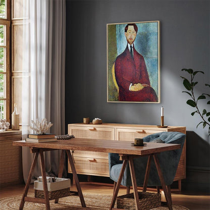 Leinwandbild - Amedeo Modigliani – Leopold Zborowski