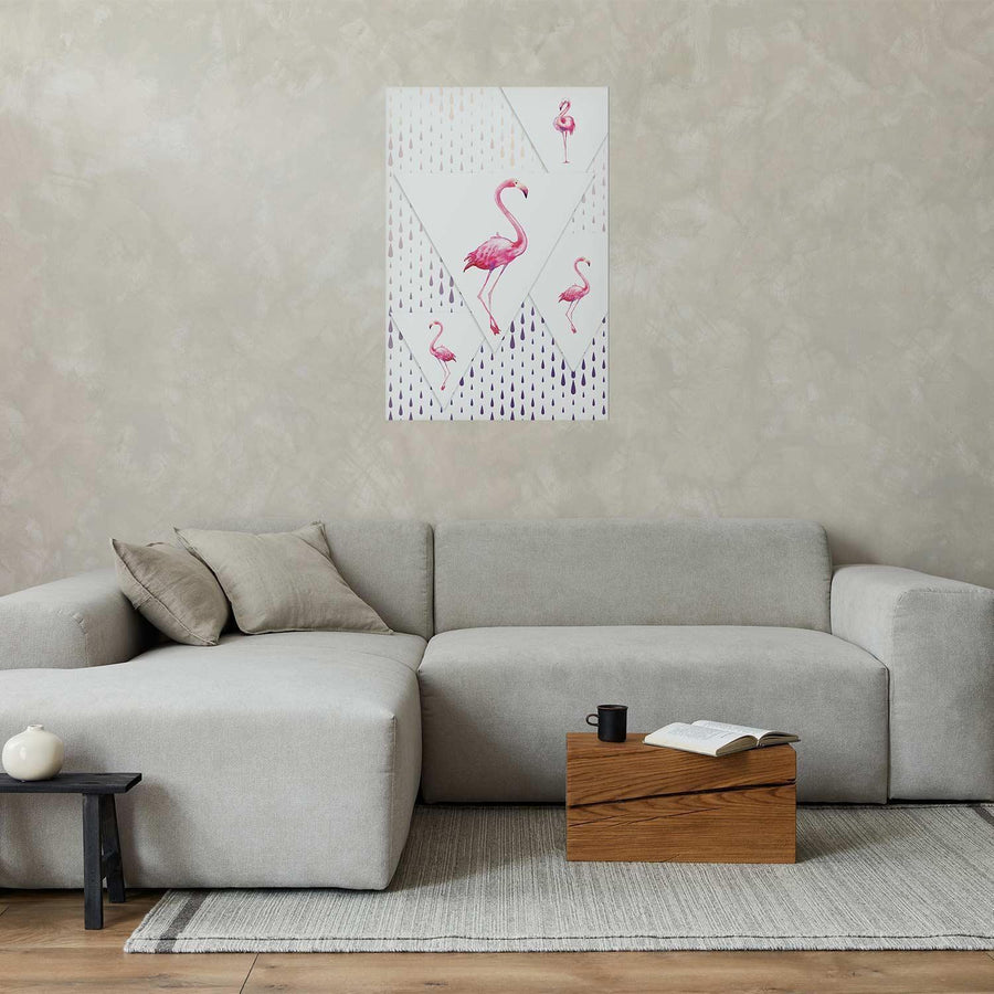 Poster - Flamingo Family Artgeist