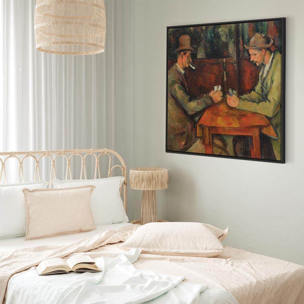 Leinwandbild - Paul Cézanne – The Card Players