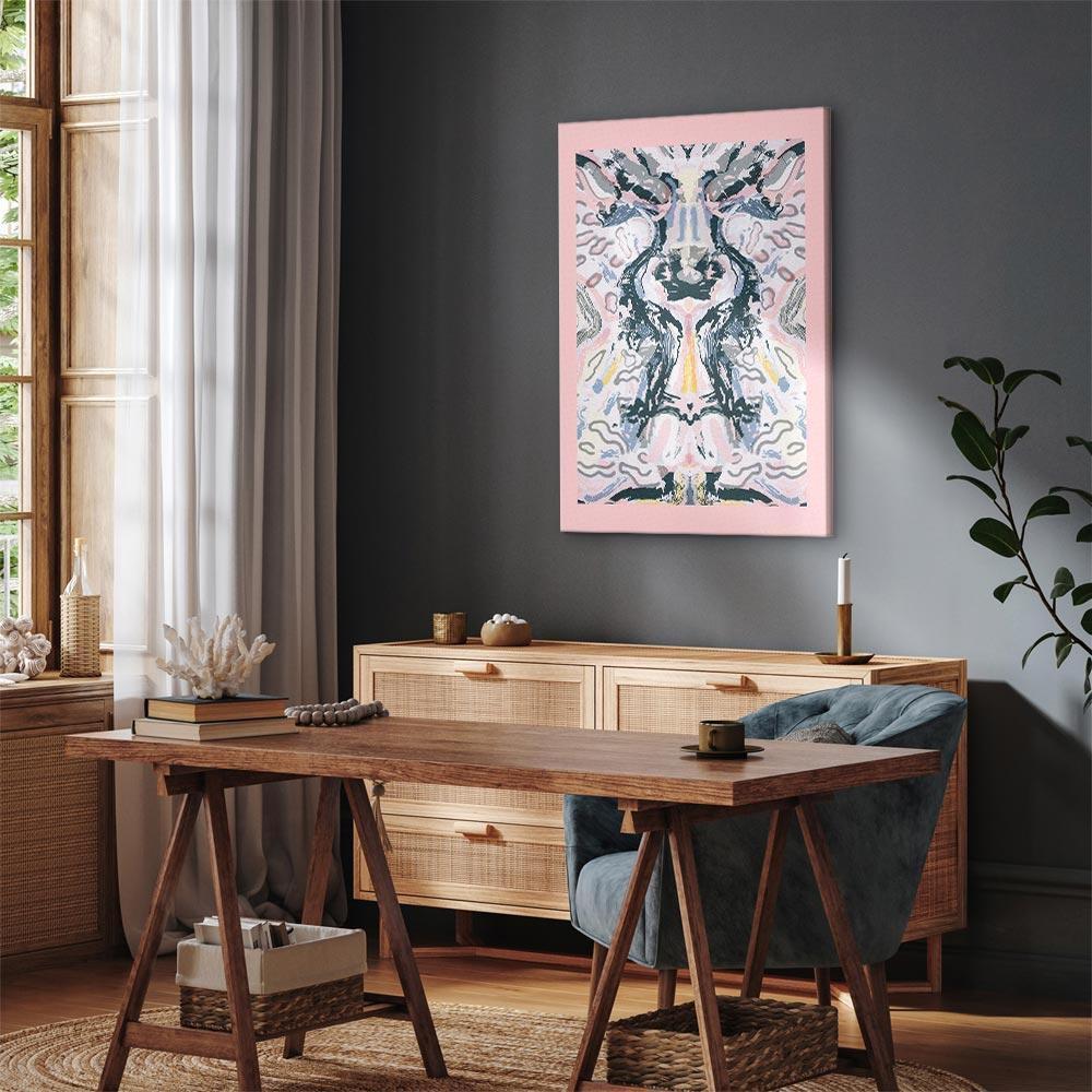 Leinwandbild - Rorschacha Mantra (1 Part) Vertical