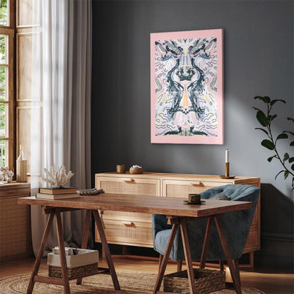 Leinwandbild - Rorschacha Mantra (1 Part) Vertical