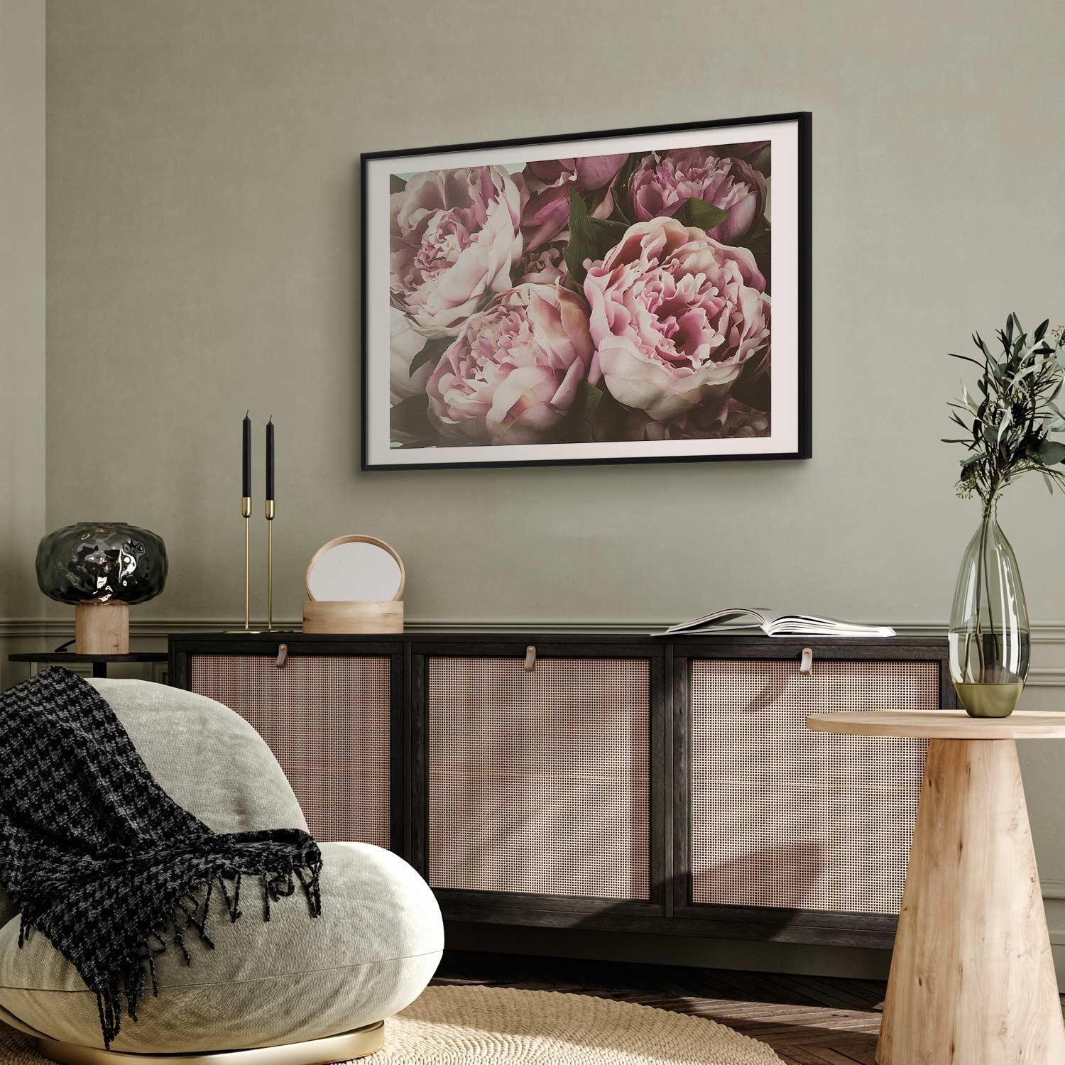 Poster - Pink Peonies Artgeist