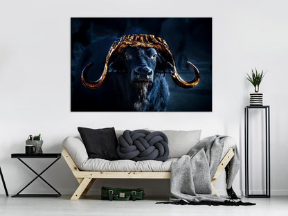 Leinwandbild - Golden Horns (1 Part) Wide