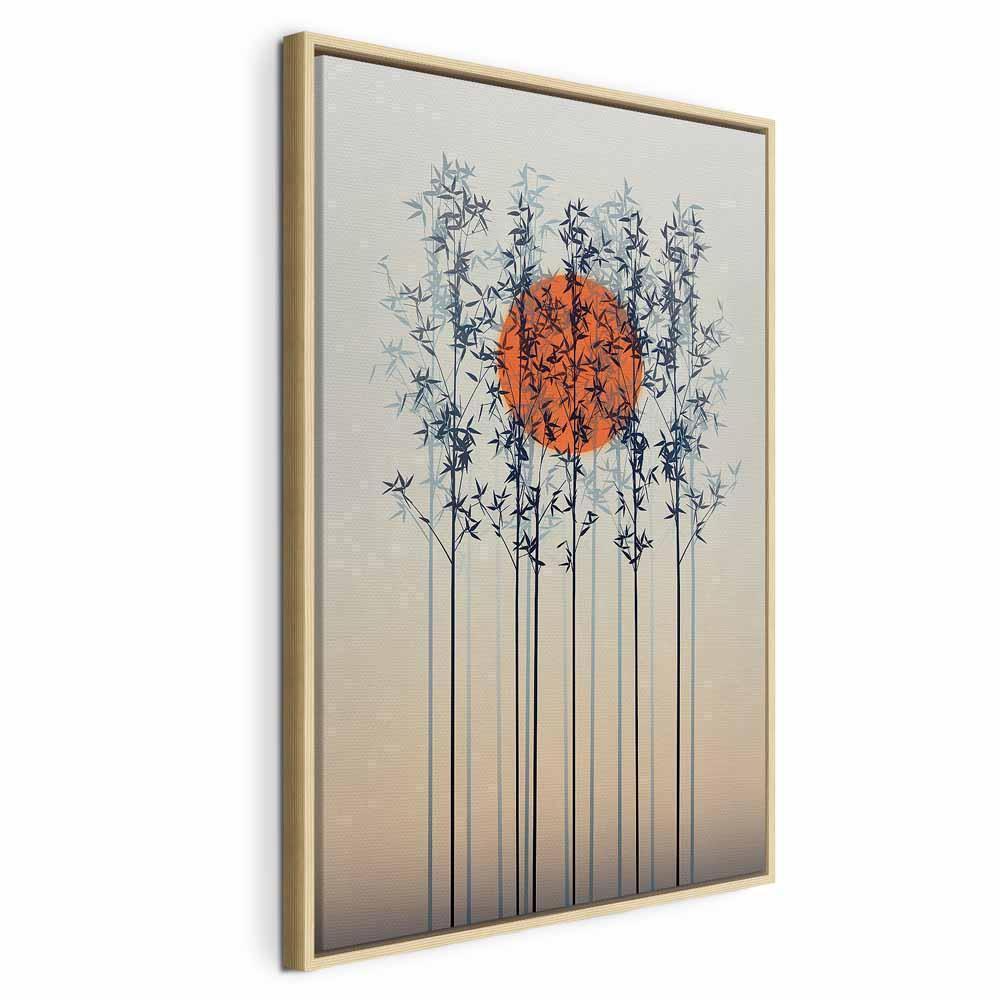 Leinwandbild - Lonely Twilight (1 Part) Vertical