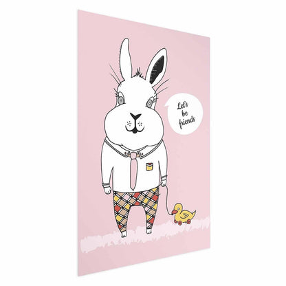 Poster - Rabbit's Friend Artgeist