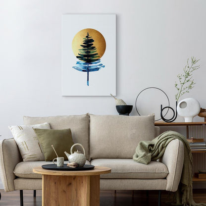 Leinwandbild - Sunny Winter (1 Part) Vertical