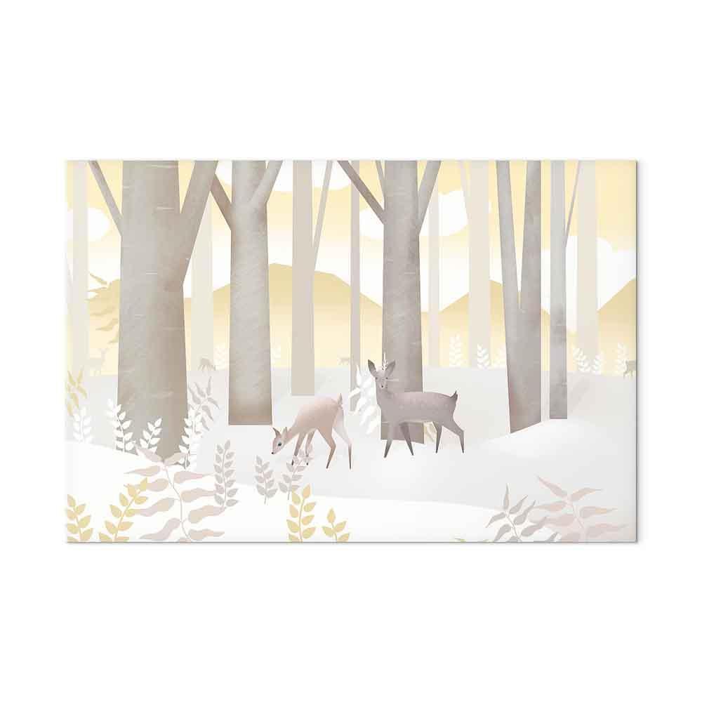 Leinwandbild - Fairy-Tale Forest (1 Part) Vertical - Third Variant