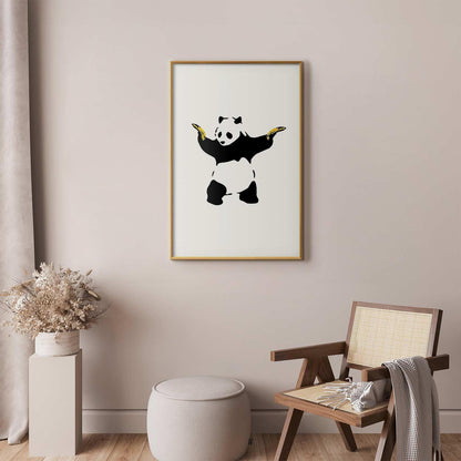 Poster - Panda with Guns Artgeist