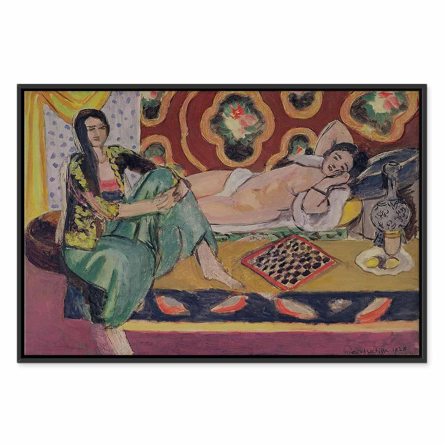 Leinwandbild - Henri Matisse – The Odalisques
