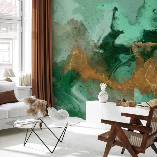 Fototapete - Malachite Play