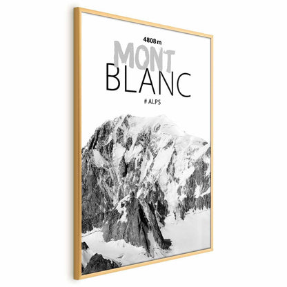 Poster - Mont Blanc Artgeist