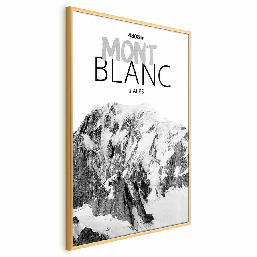Poster - Mont Blanc Artgeist