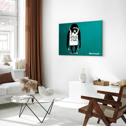 Leinwandbild - Angry Monkey (1 Part) Vertical