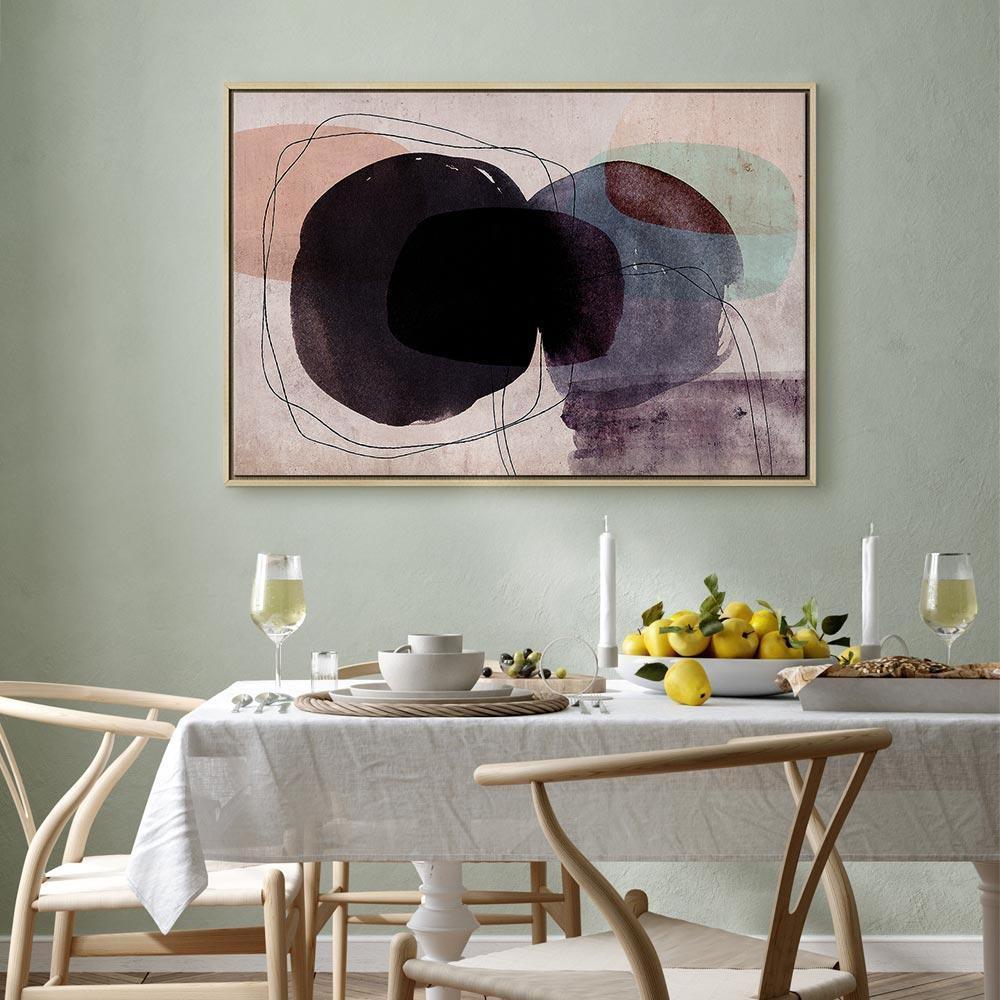 Leinwandbild - Free Accumulation (1 Part) Wide