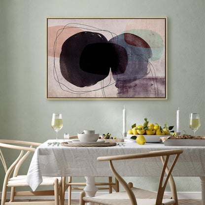 Leinwandbild - Free Accumulation (1 Part) Wide