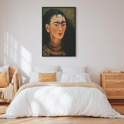 Leinwandbild - Frida Kahlo – Diego and I