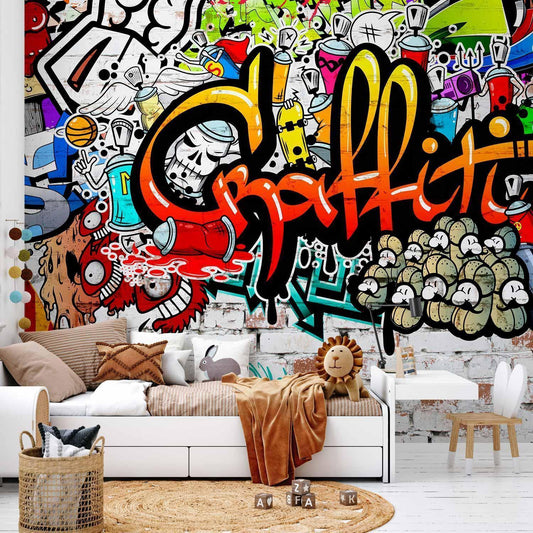 Fototapete - Colorful Graffiti Artgeist