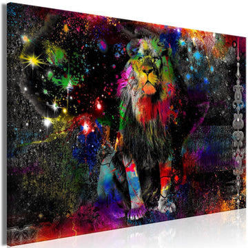 Leinwandbild - Colourful Africa (1 Part) Wide Artgeist
