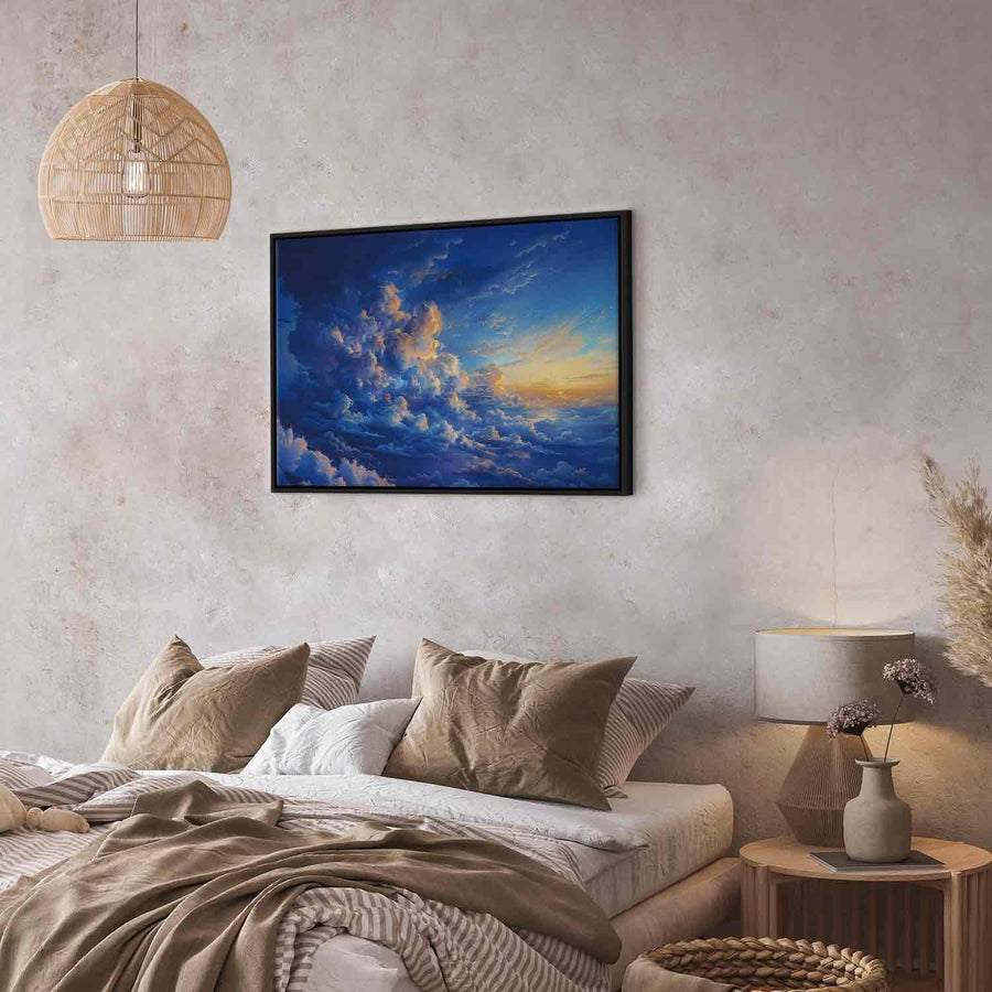 Leinwandbild - When the Sky Becomes a Canvas: Artistic Creation of Nature in the Clouds Artgeist