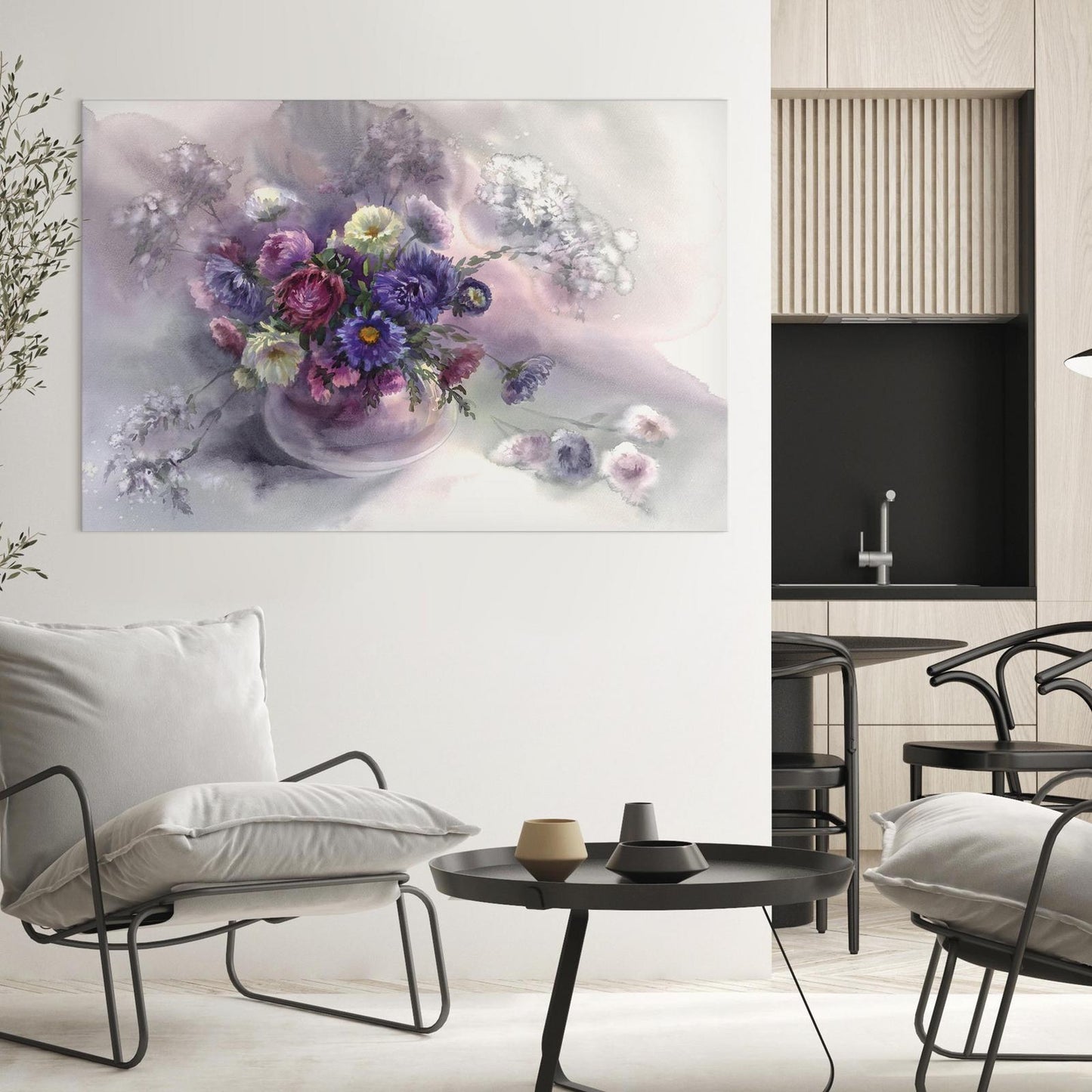 Leinwandbild - Dreamer's Bouquet Artgeist