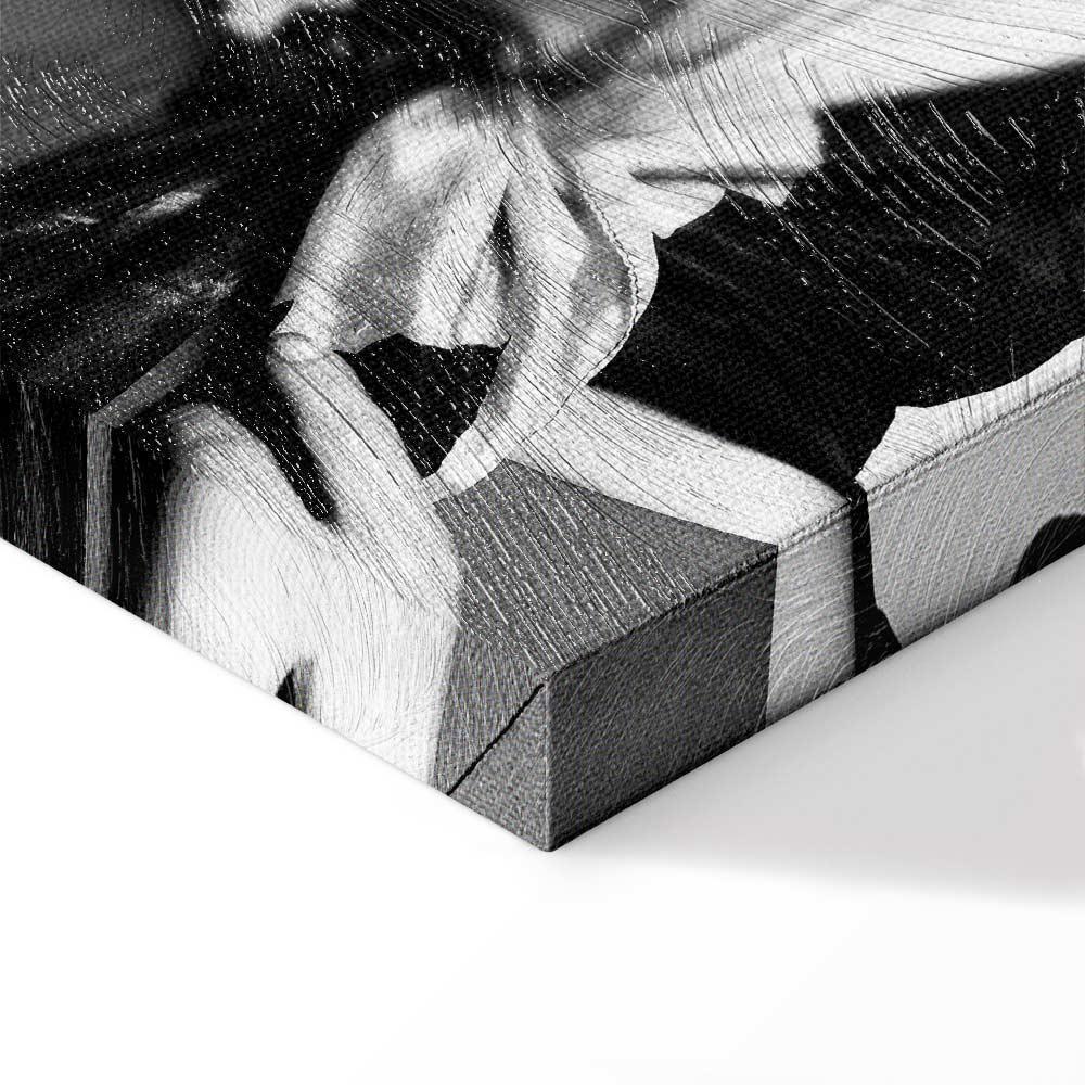 Leinwandbild - Stylish Lady (1 Part) Vertical