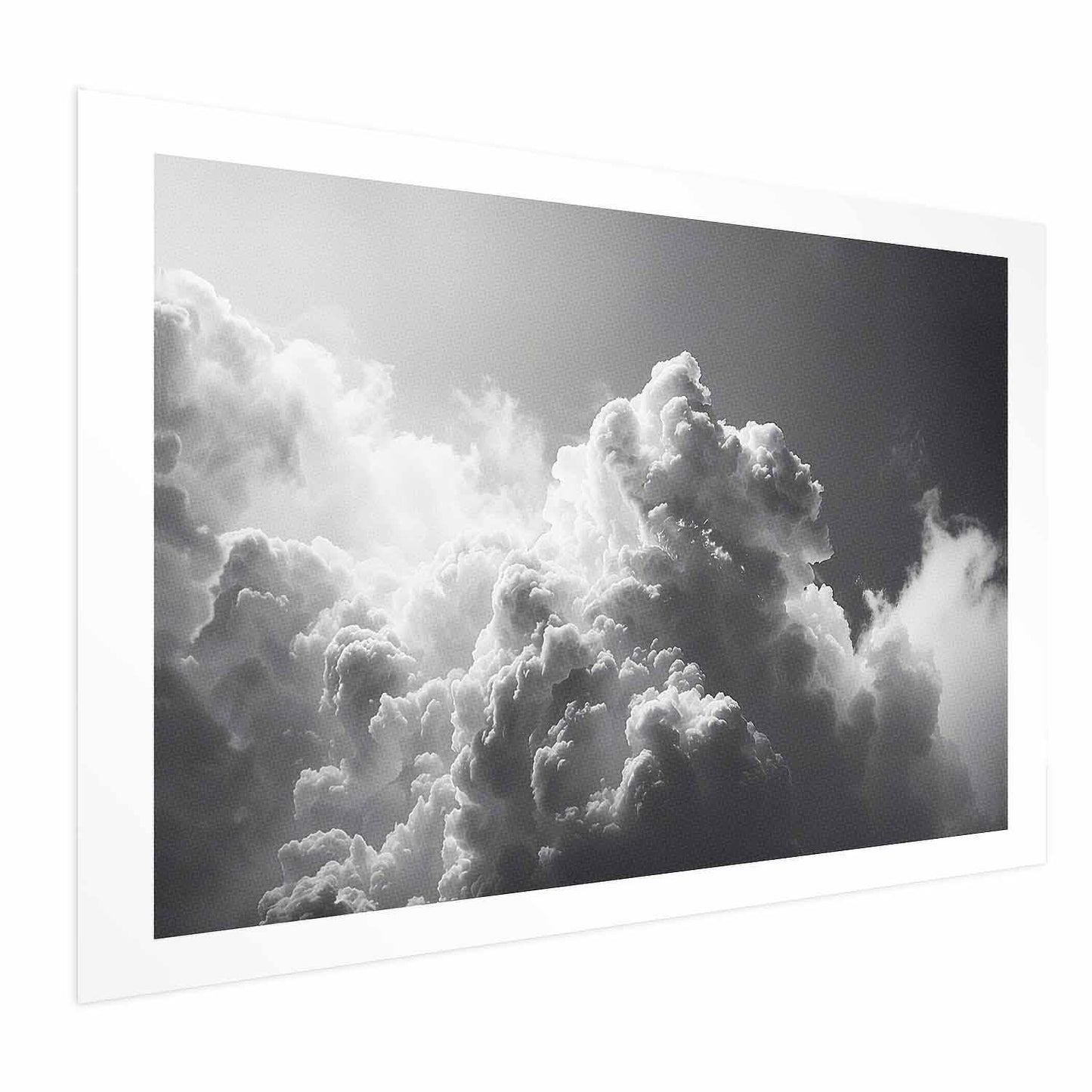 Poster - Extraordinary Phenomenon: The Sun Illuminating Dark Clouds Artgeist