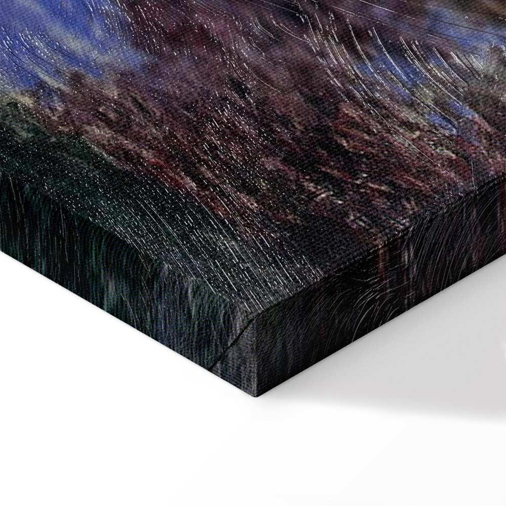 Leinwandbild - Claude Monet – Garden at Montgeron (detail)