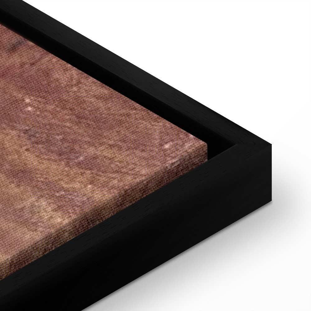 Leinwandbild - Leonardo da Vinci – Head of a Young Woman (Leda)