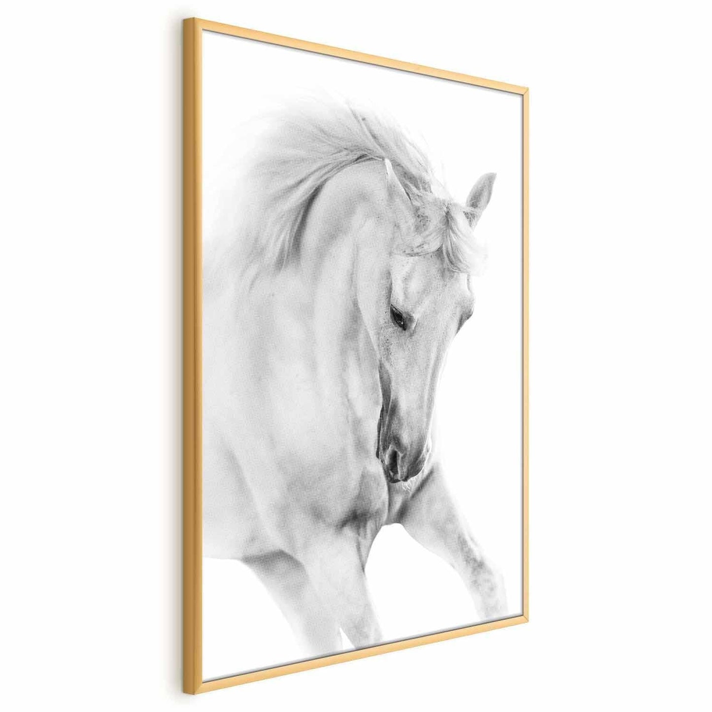 Poster - White Horse Artgeist
