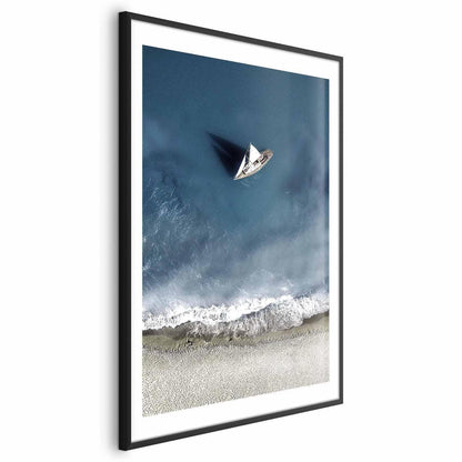 Poster - Yacht on the Sea Artgeist