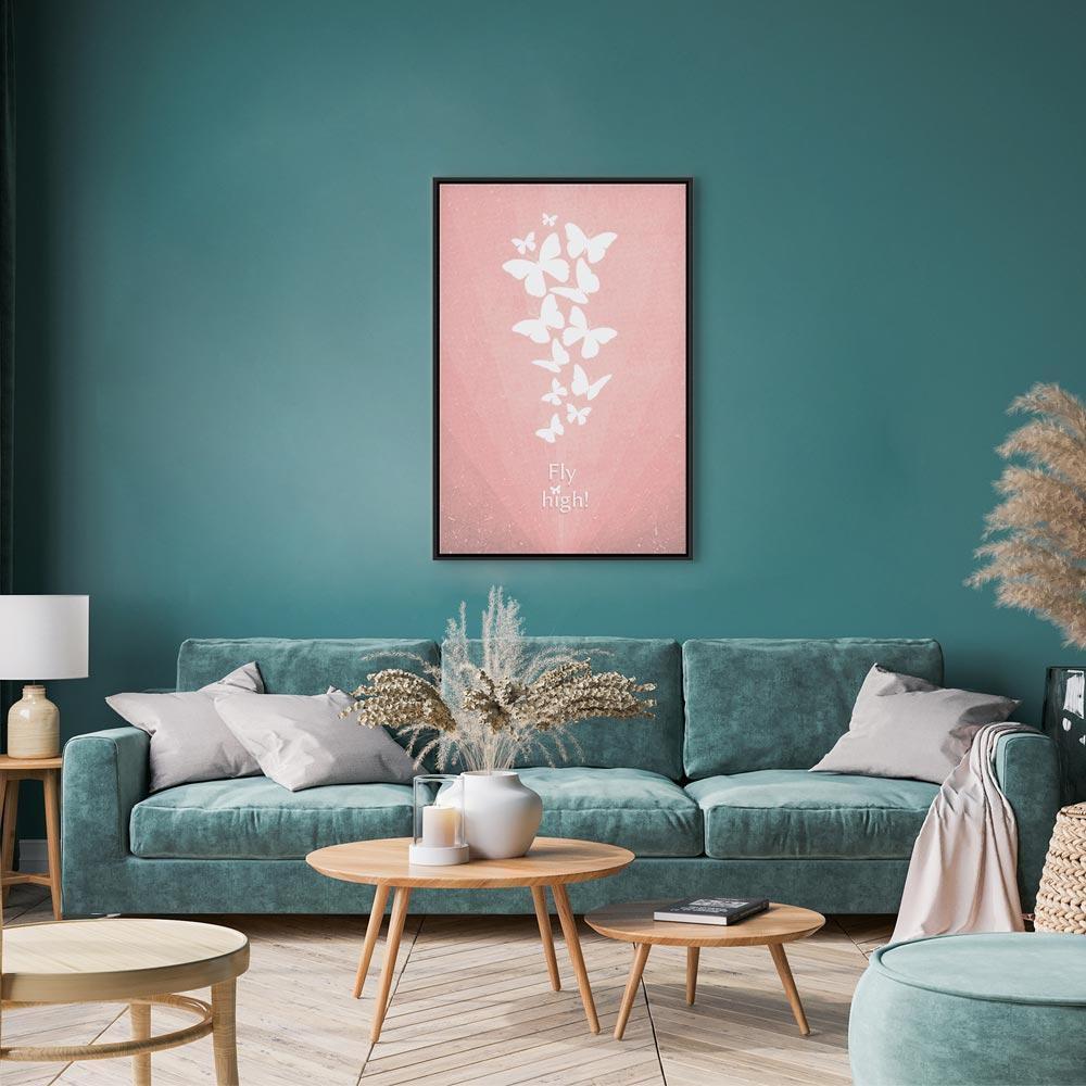 Leinwandbild - Fly High! (1 Part) Vertical