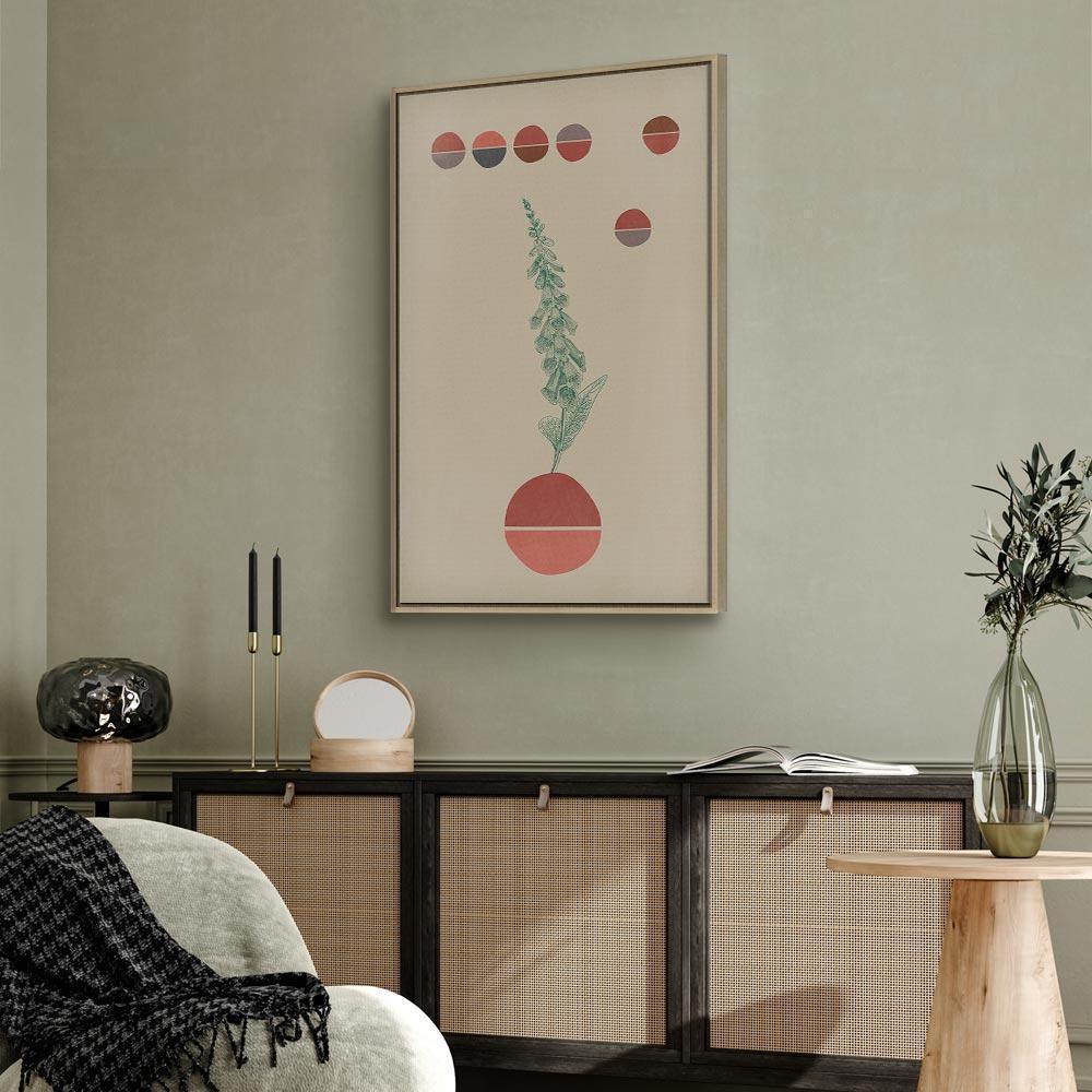 Leinwandbild - Campanulas (1 Part) Vertical