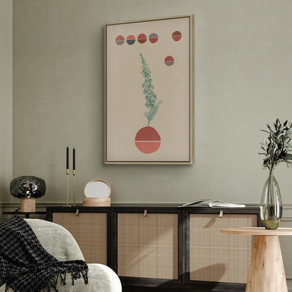 Leinwandbild - Campanulas (1 Part) Vertical