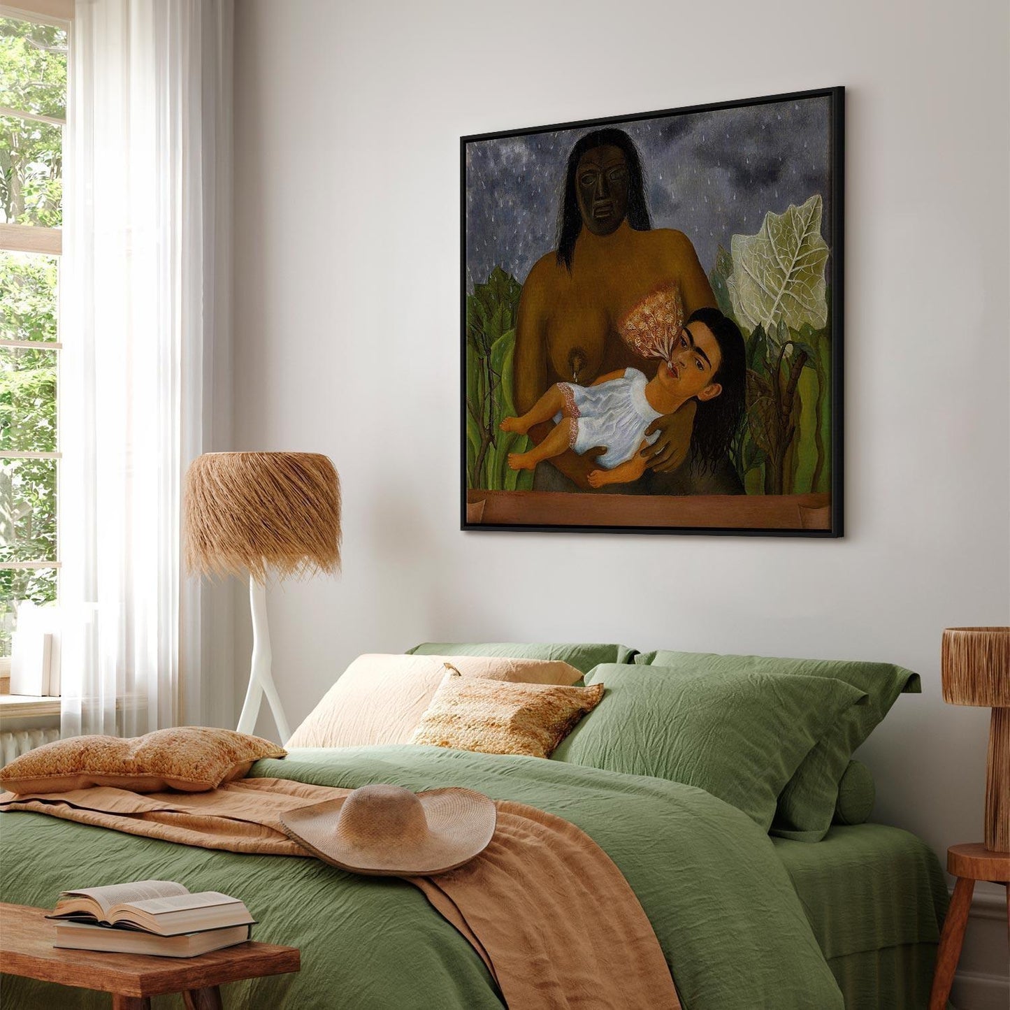 Leinwandbild - Frida Kahlo – My Nurse and I