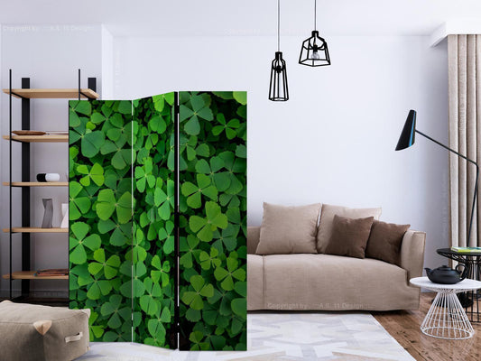 Paravent - Green Clover Artgeist