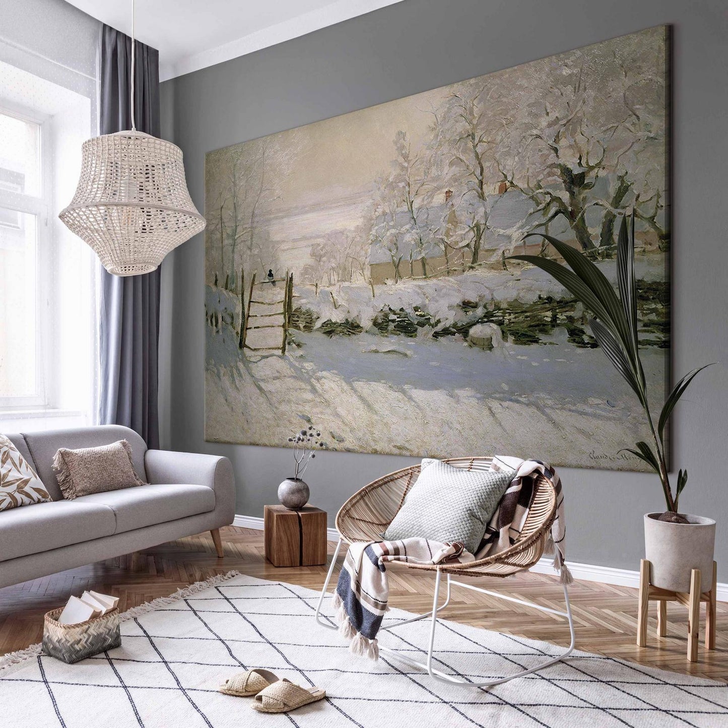 Wandbild XXL - Claude Monet – The Magpie