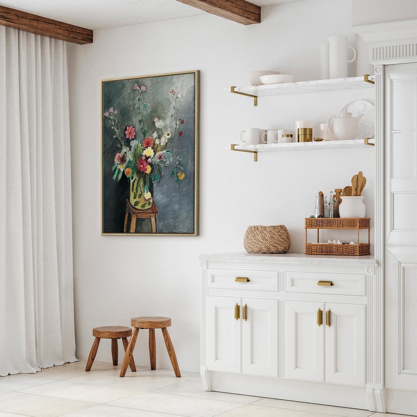 Leinwandbild - Henri Matisse – Bouquet