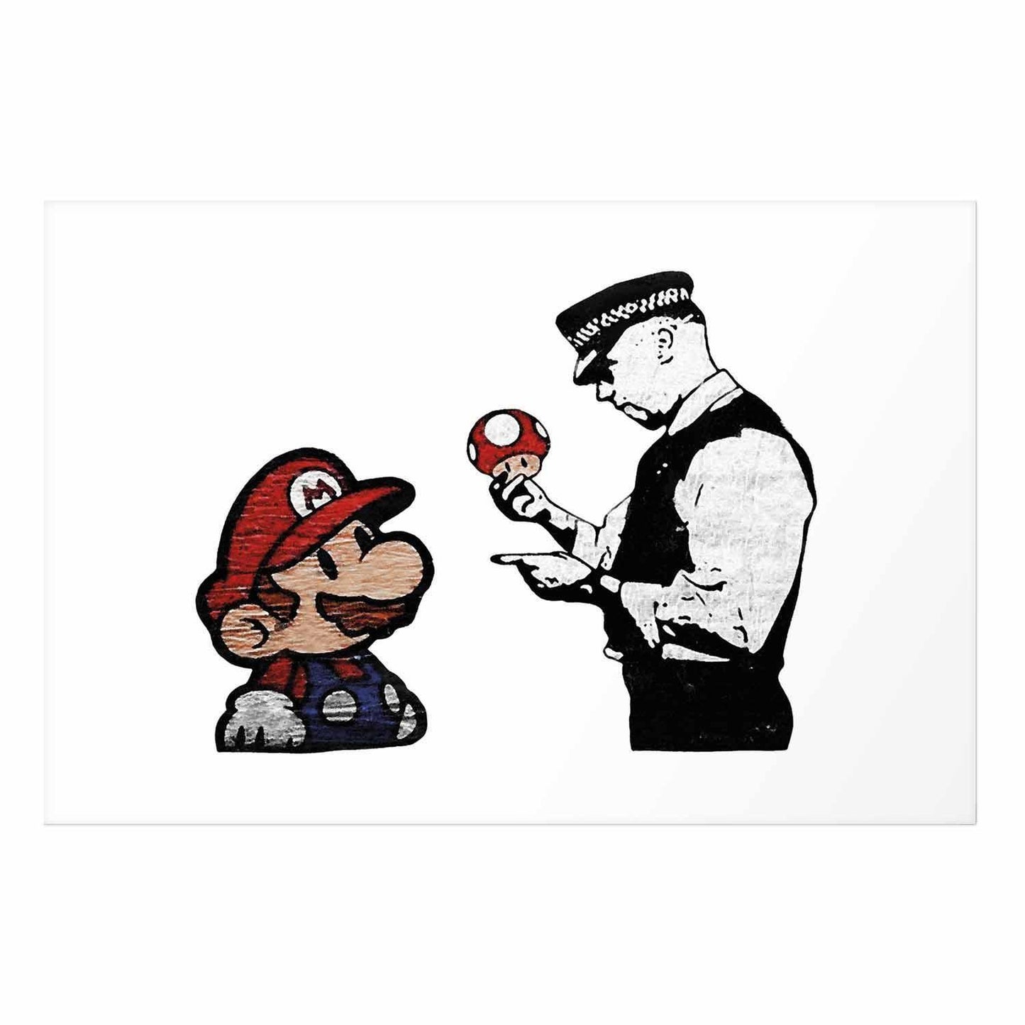 Poster - Banksy: Mushroom Picker