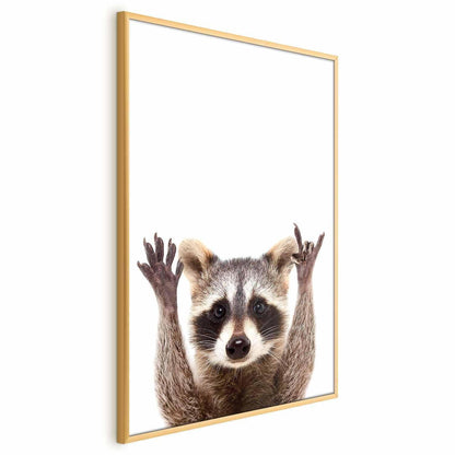 Poster - Raccoon Artgeist